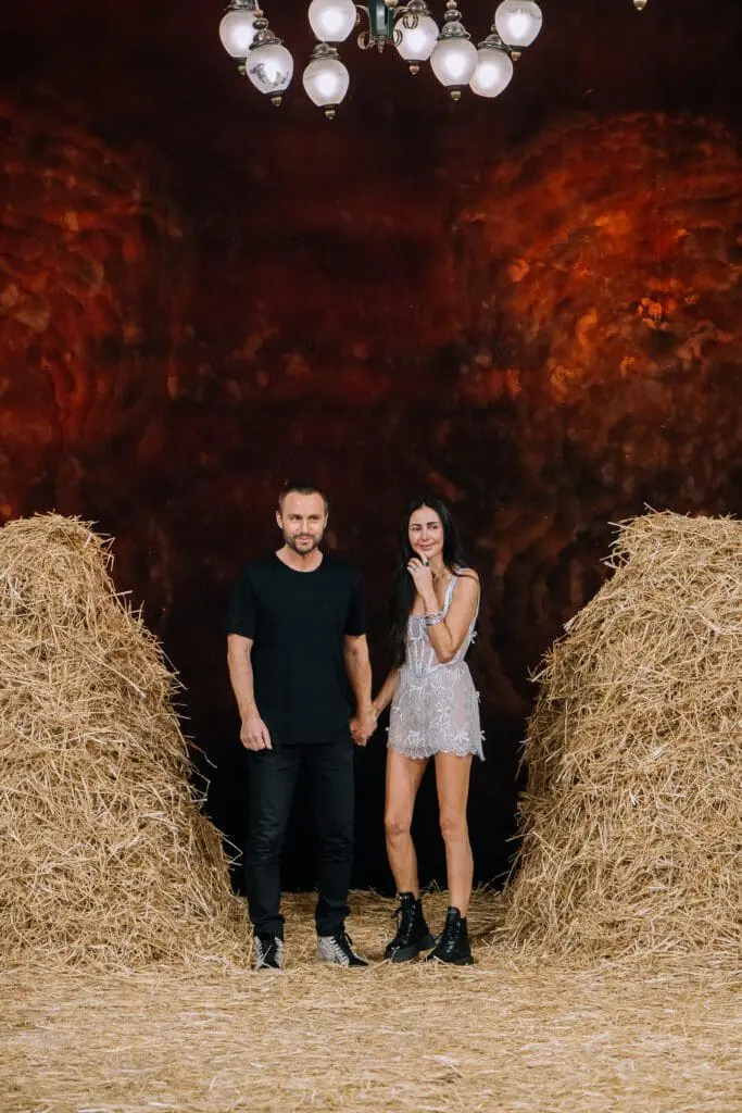 AADNEVIK designers take the stage after Western Star show at LFW 2025