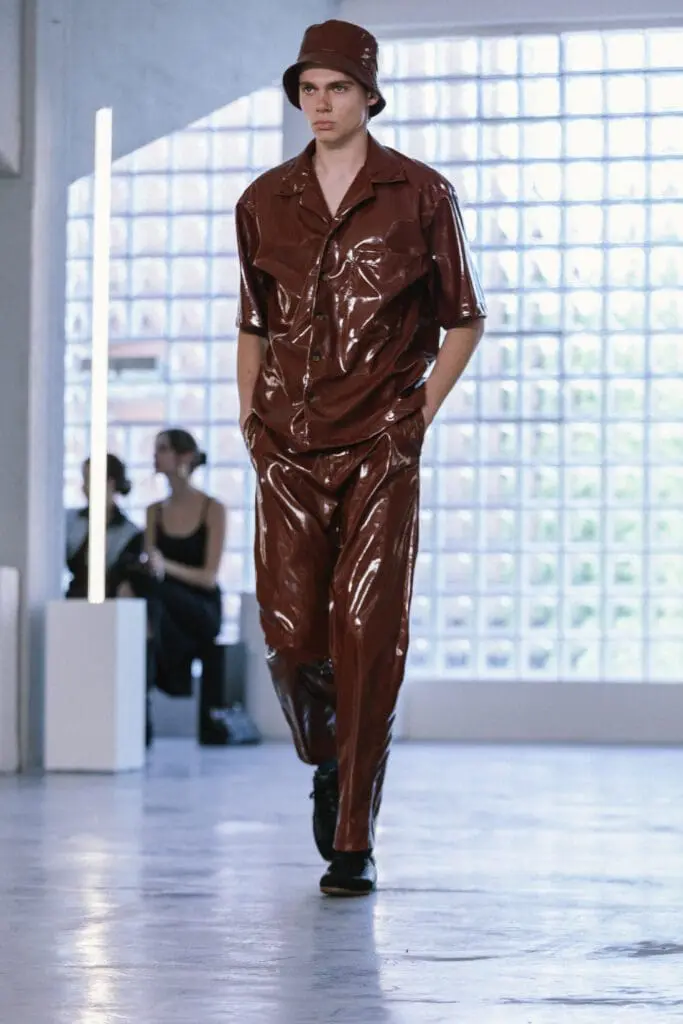 Yellow pastoral-inspired top SS26 Problems