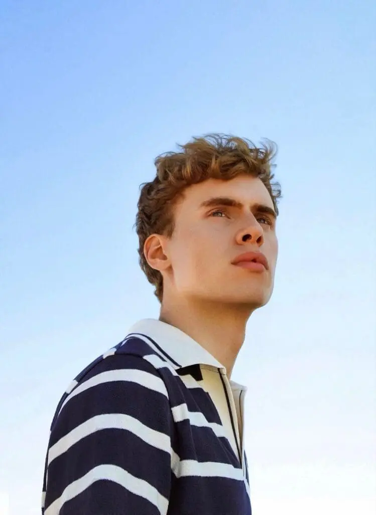 Portrait of Elijah McKenzie-Jackson outdoors