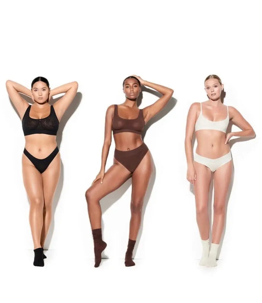 Skims shapewear lifestyle branding