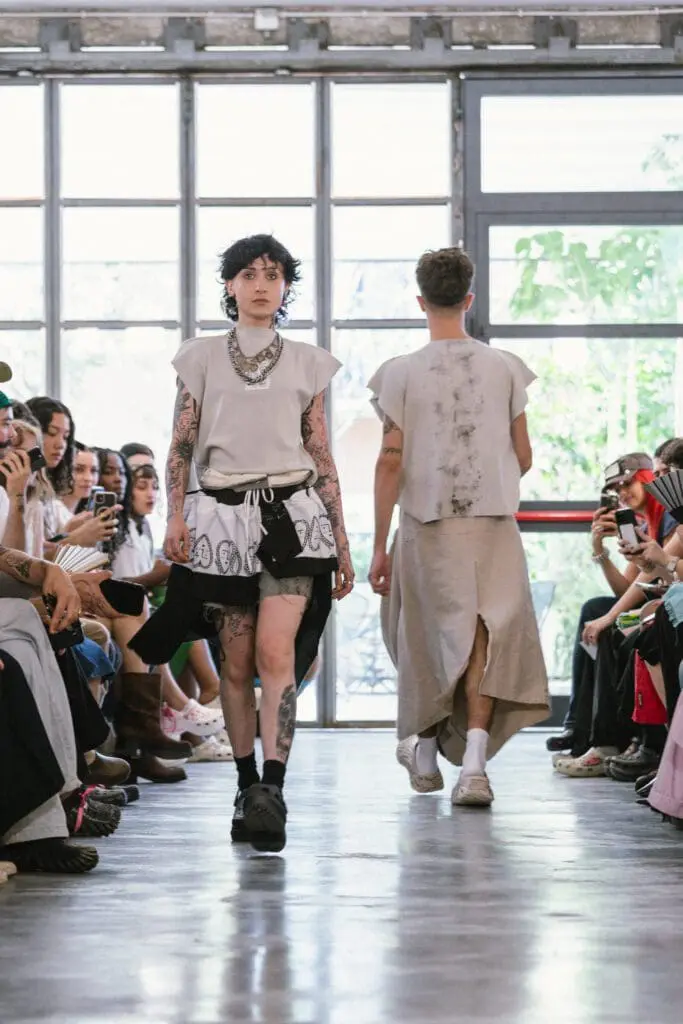 Tailored shorts from Simon Cracker SS26 collection