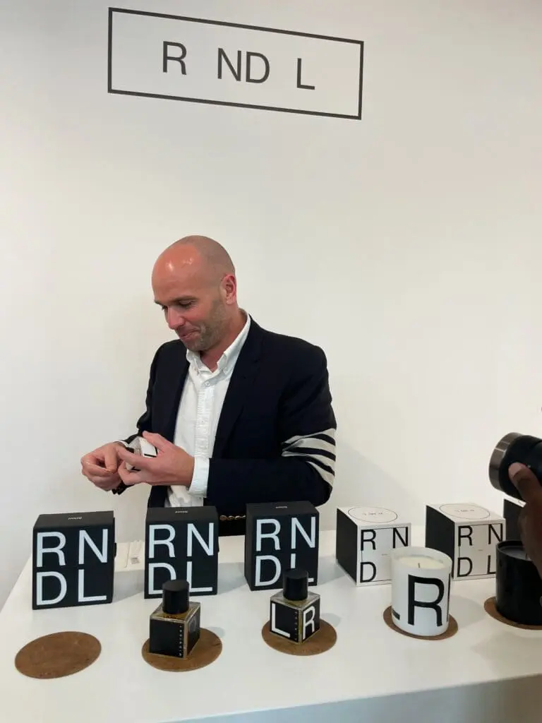 Audience interacting with niche perfume brands in London