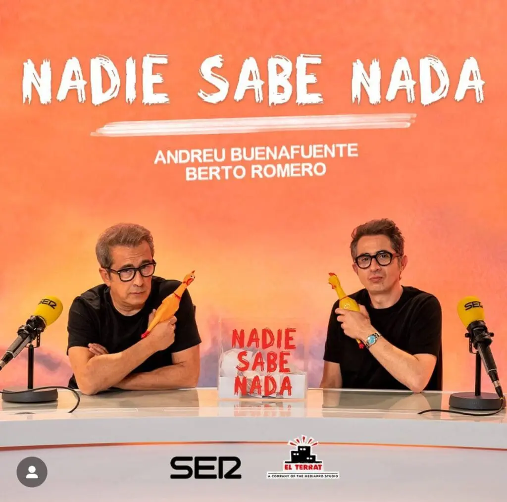 Nadie Sabe Nada Spanish podcast hosts