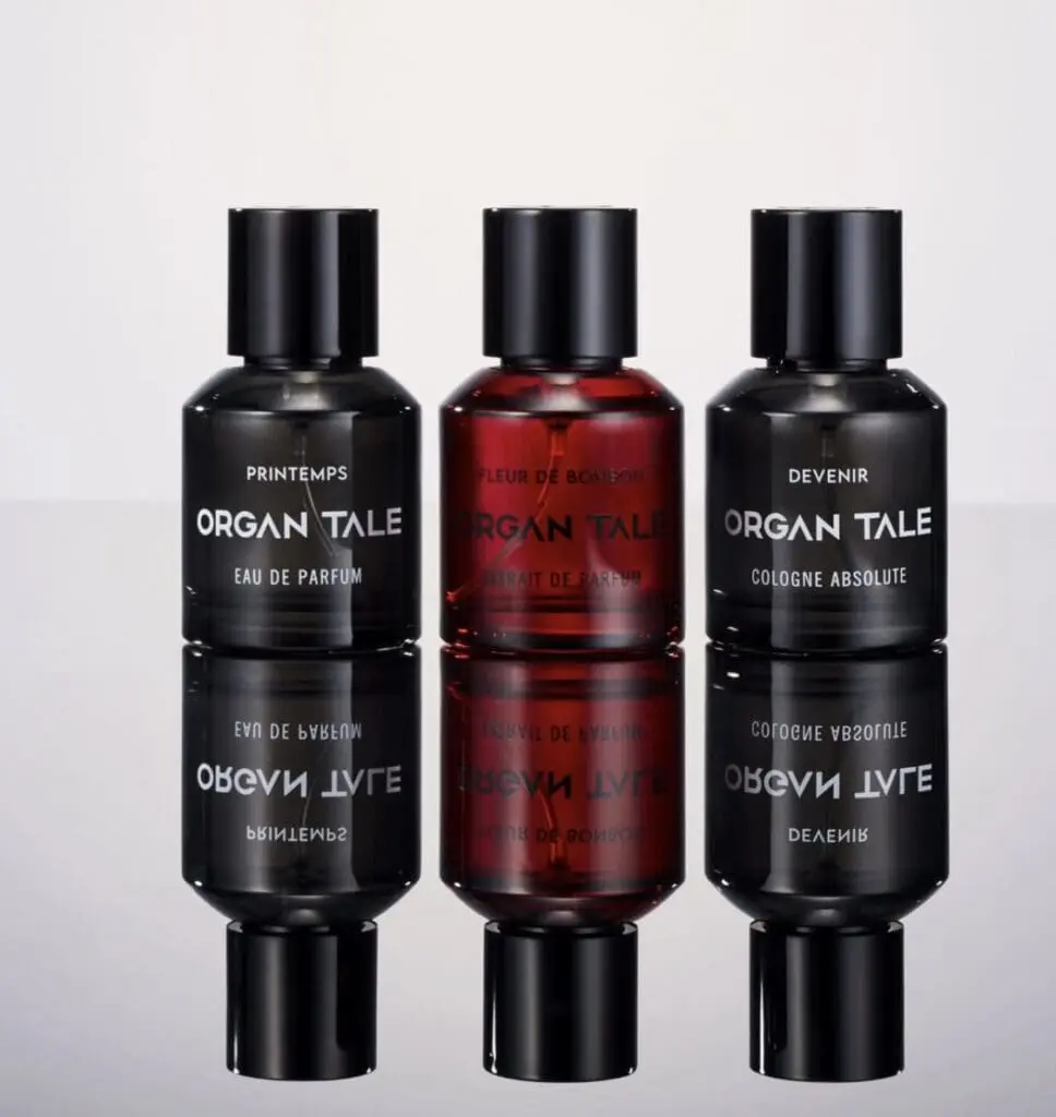 Organ Tale perfume bottles