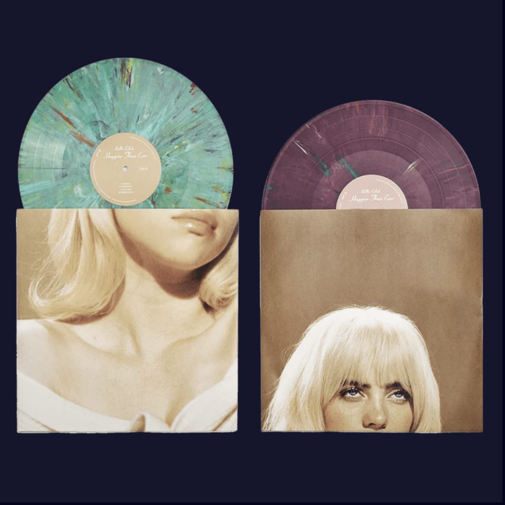 Billie Eilish Happier Than Ever vinyl editions