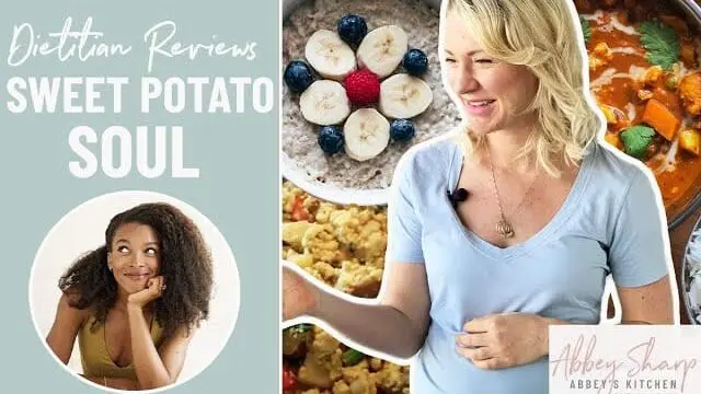 dietitian reviews WIEIAD sweet potato soul reaction thumbnail